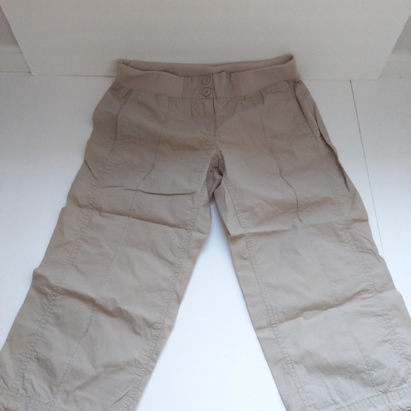 Pantalon Capri New York & Company Taille 12 Vert Olive - Occasion Très Bon état